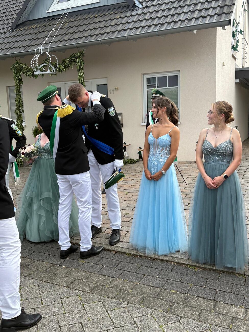 Kr&ouml;nung beim Sch&uuml;tzenfest 2026
